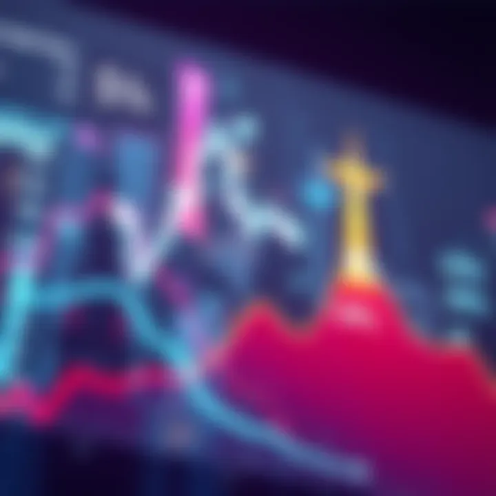 A graph showing Japan's crypto tax rate dropping from 55% to 20%, indicating investment growth potential.