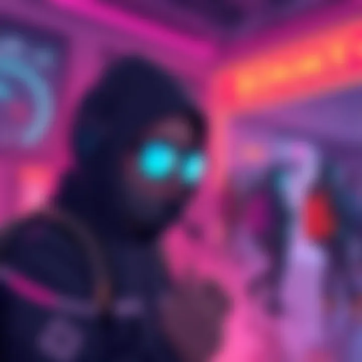 Artwork illustrating JASMY and Binance's voting system debate, highlighting community engagement and transparency