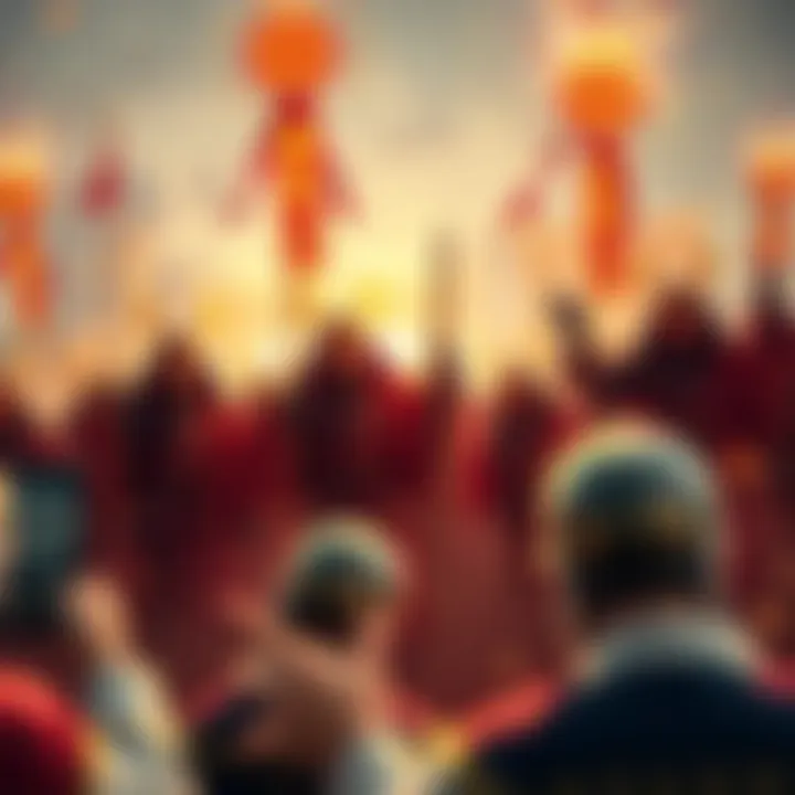 JASMY holders, represented as Jazilla Samurais, gather and celebrate their cryptocurrency holdings, showing excitement for the market in 2026.