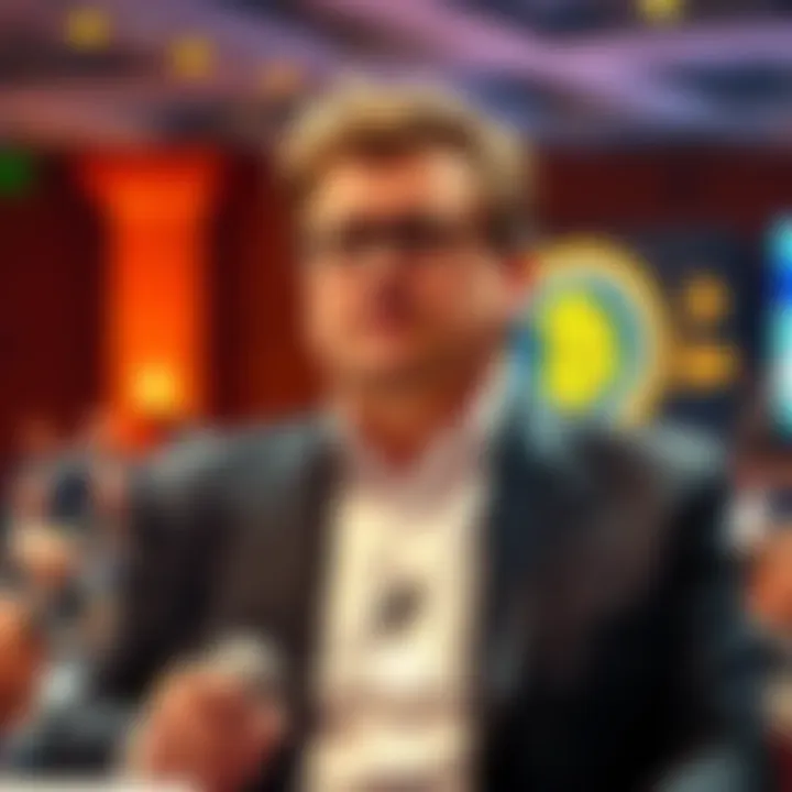 JD Vance Bitcoin Investment Senator JD Vance speaking at the Bitcoin 2025 Conference in Las Vegas, highlighting his $500,000 Bitcoin investment and financial portfolio.