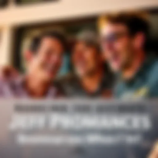 Jeff Probst laughing with Colby and Boston Rob, showcasing their friendship during a reality show moment
