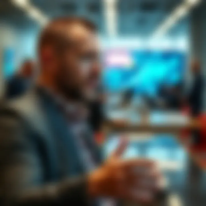 Joe Lubin, CEO of Consensys, discussing Ethereum's future in a corporate setting