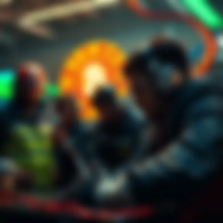 Join Pi Security Circle A group of miners collaborating to expand their Pi Security Circle and improve mining rates.