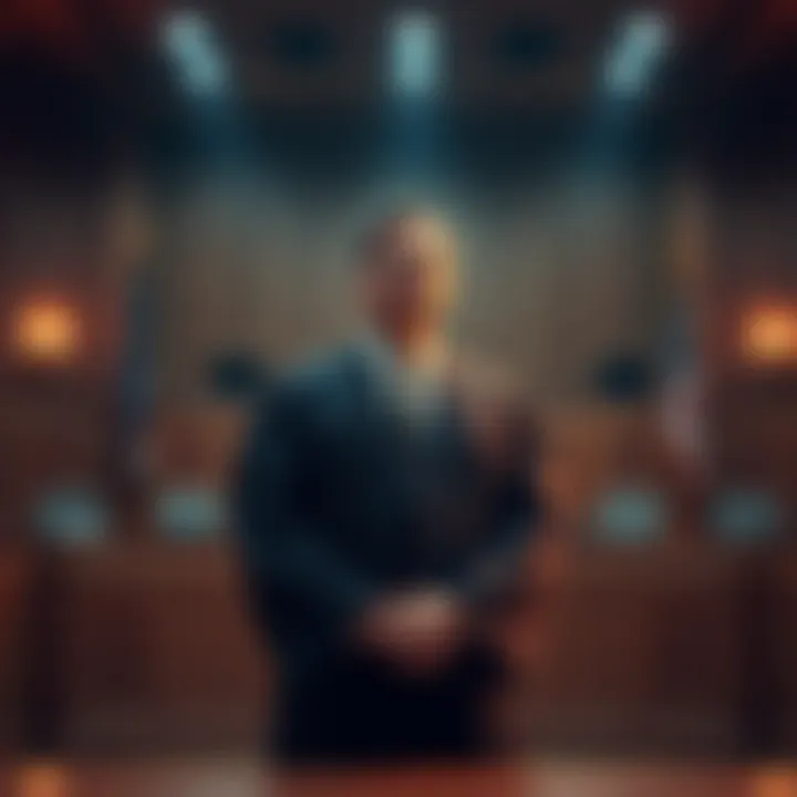 Judge Torres stands in a courtroom, emphasizing the importance of patience in the XRP case.