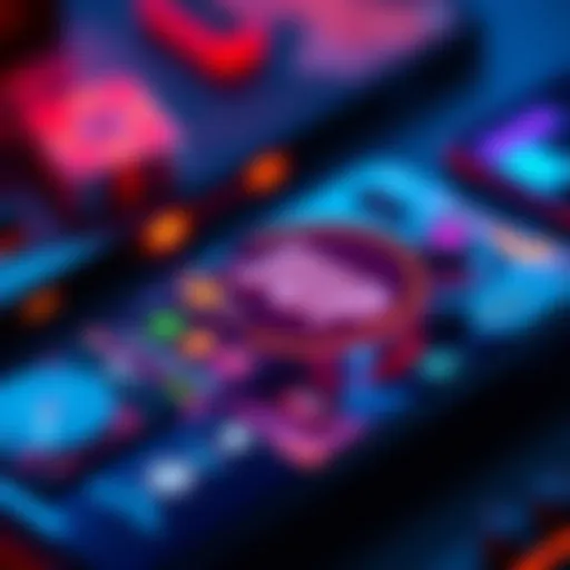 A close-up view of the JUP Coin app showing its features and functionality on a smartphone.