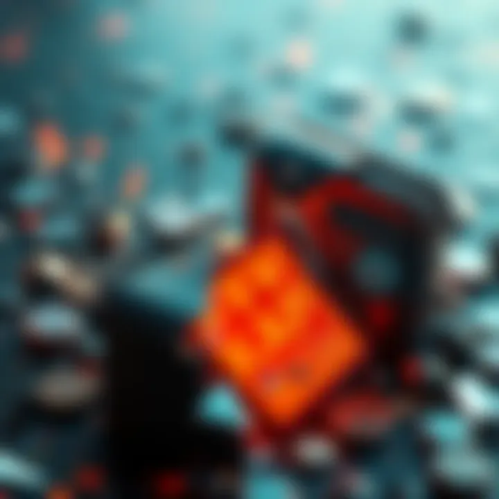 Illustration of a broken digital wallet symbolizing the $292 million loss due to ignored warnings about Kelp DAO's vulnerability.