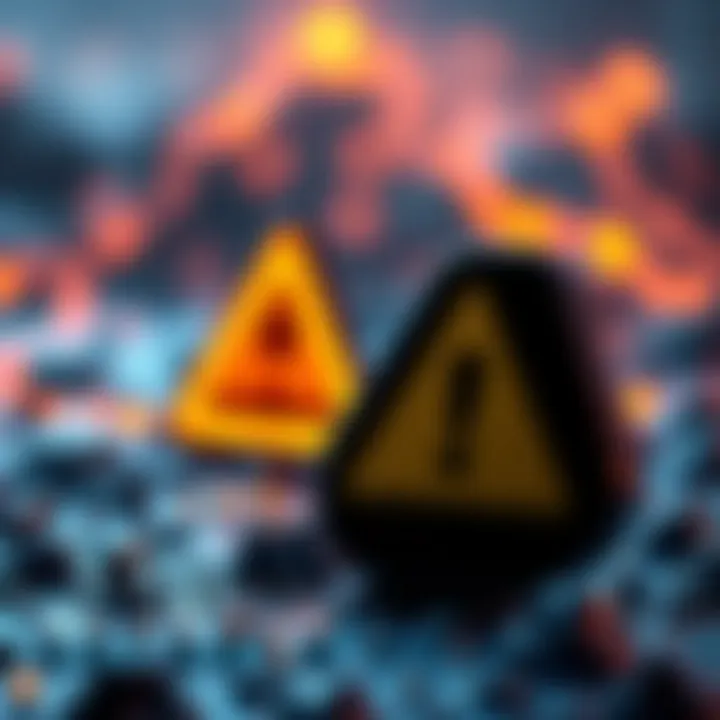 KelpDAO logo alongside a warning symbol, representing the recent $290M hack incident