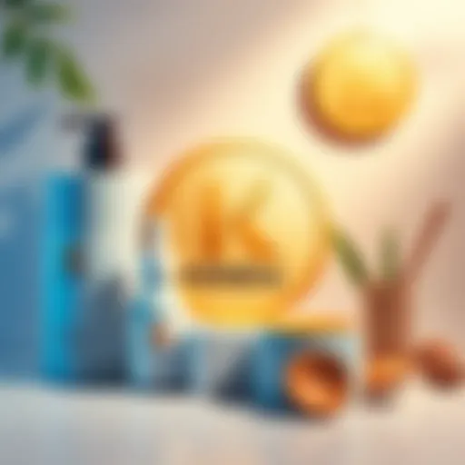 Kendu branding image featuring the logo and organic products like body lotion and natural ingredients, representing community support and growth in the blockchain space.
