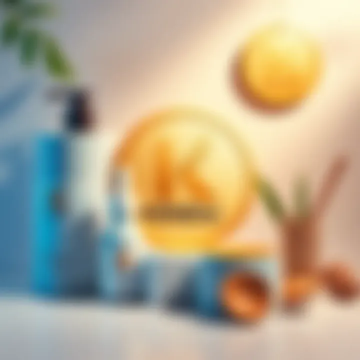 Kendu branding image featuring the logo and organic products like body lotion and natural ingredients, representing community support and growth in the blockchain space.