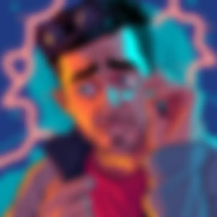 Illustration showing a user frustrated with a withdrawal delay on the Kraken app