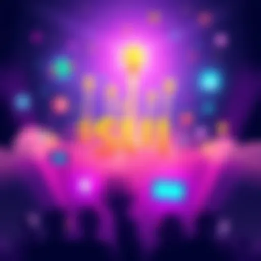 A vibrant graphic showcasing the launch of a new community-driven project on the $SUI network, featuring engaging icons and lively colors to represent excitement and energy.