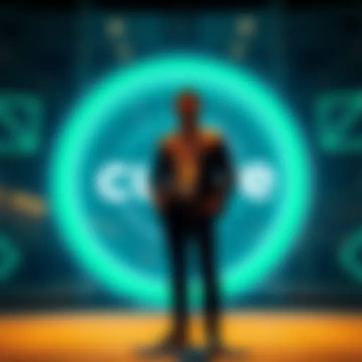 Curve's new leader Lloyds stands in front of the company's logo after Shahar steps down as director, symbolizing a new era for the company.