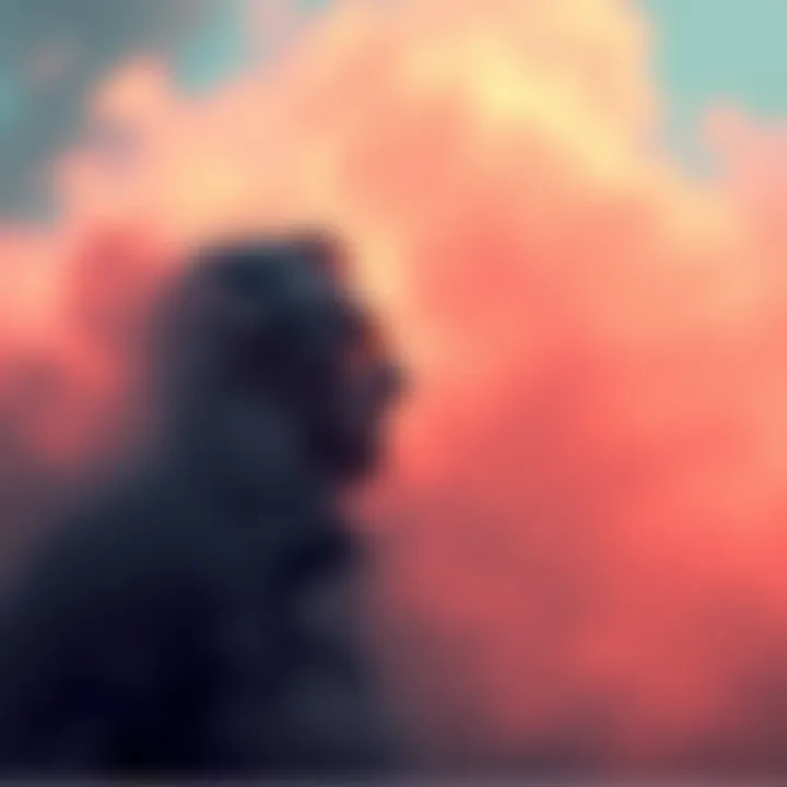 A contemplative leader surrounded by fog, symbolizing the ambiguity of current plans