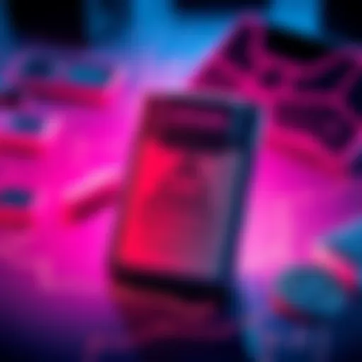 Ledger device warning A Ledger hardware wallet with a warning sign about compromised devices.