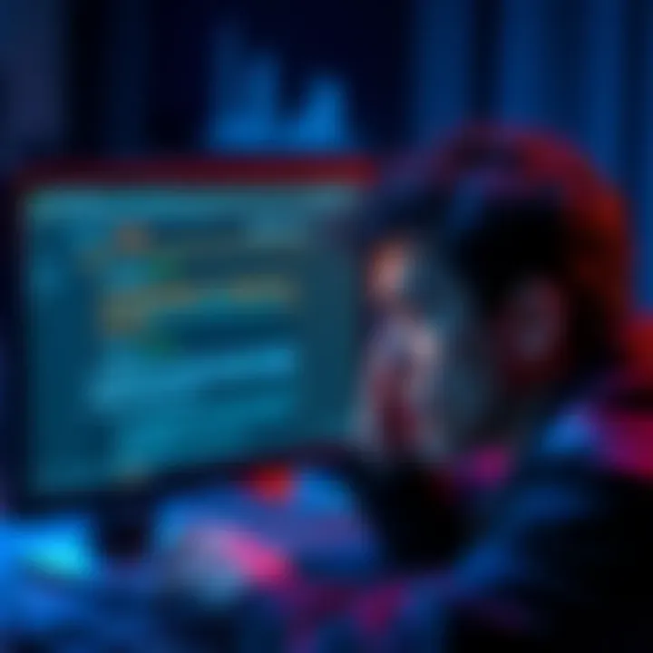 A frustrated user looking at a computer screen with Ledger Live software showing error messages about wallet access.