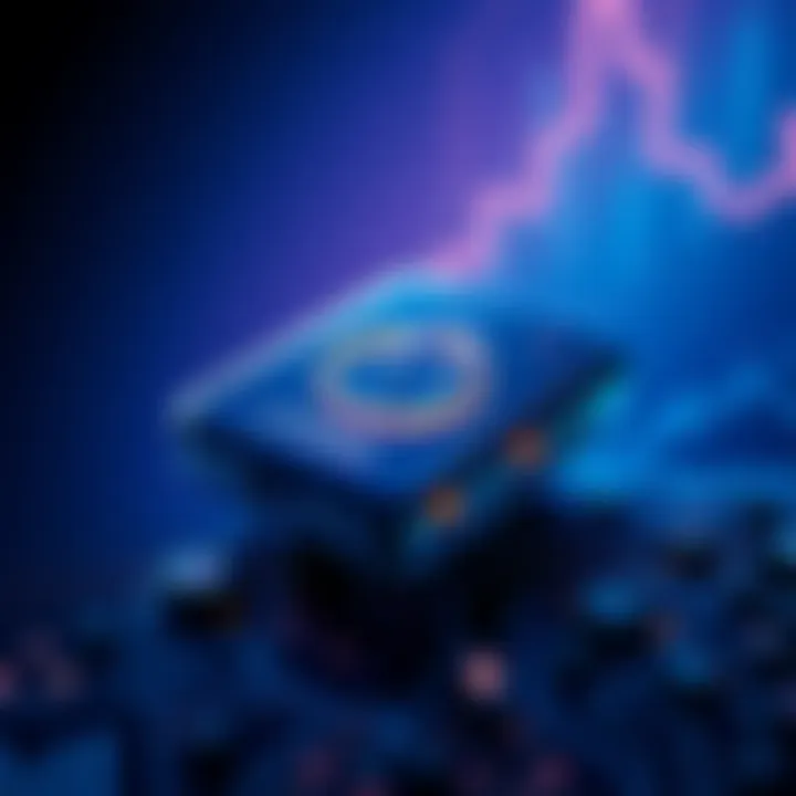 A close-up view of a Ledger Nano X wallet with a security check illustration