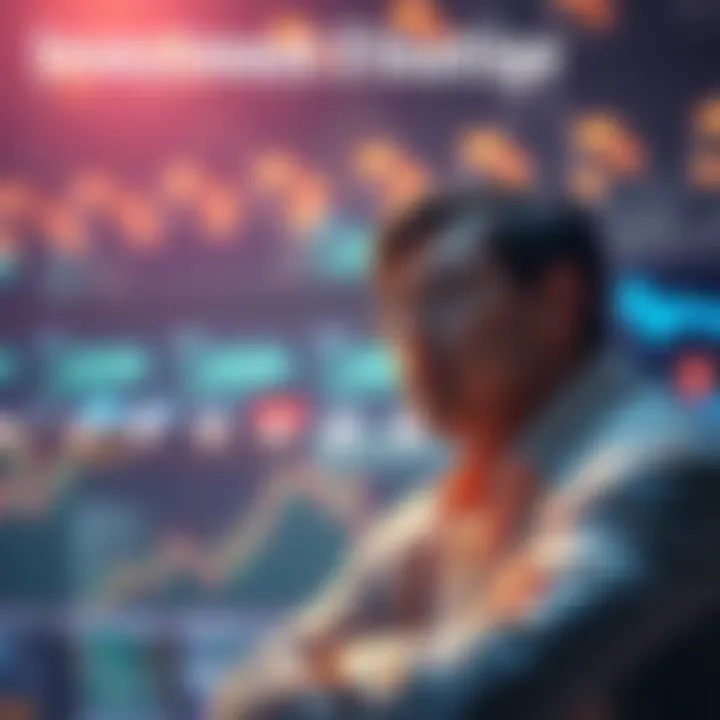A thoughtful investor contemplating LINK market trends
