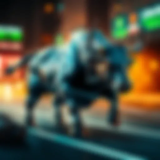 A dynamic graphic showing Litecoin's price rising towards a target of $700 with bull imagery.