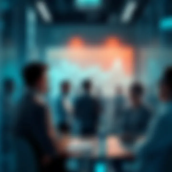 People discussing Litecoin market trends and strategies