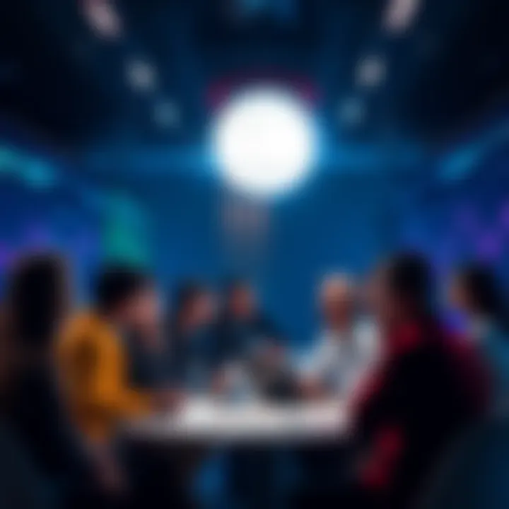 People engaged in discussions about Litecoin trading trends and strategies