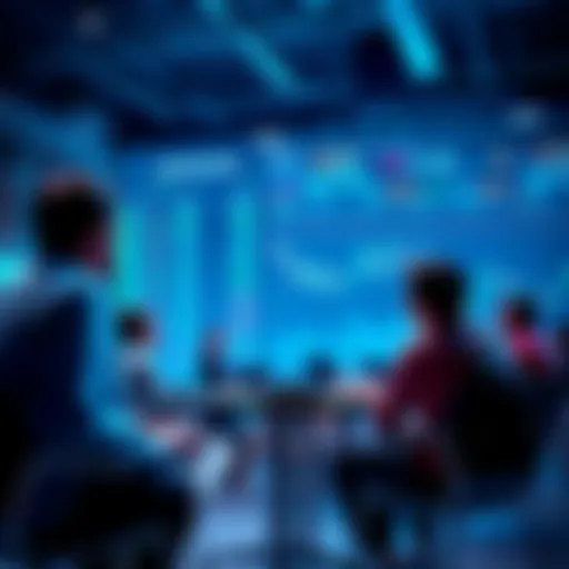 People engaging in a discussion about trading strategies for Litecoin markets.