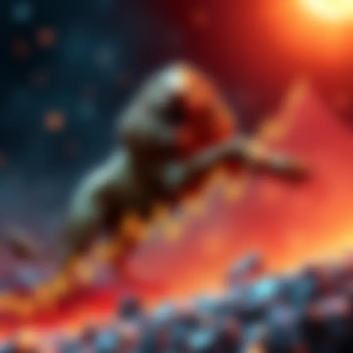 Graph depicting the market growth of Loaded Lions surpassing Cros