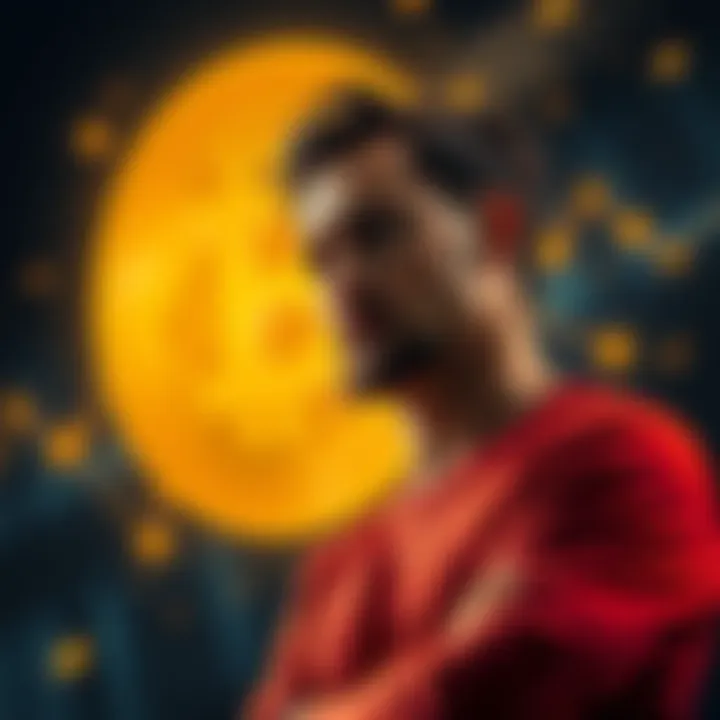 Individual thinking about taking a loan to buy Bitcoin at $50,000