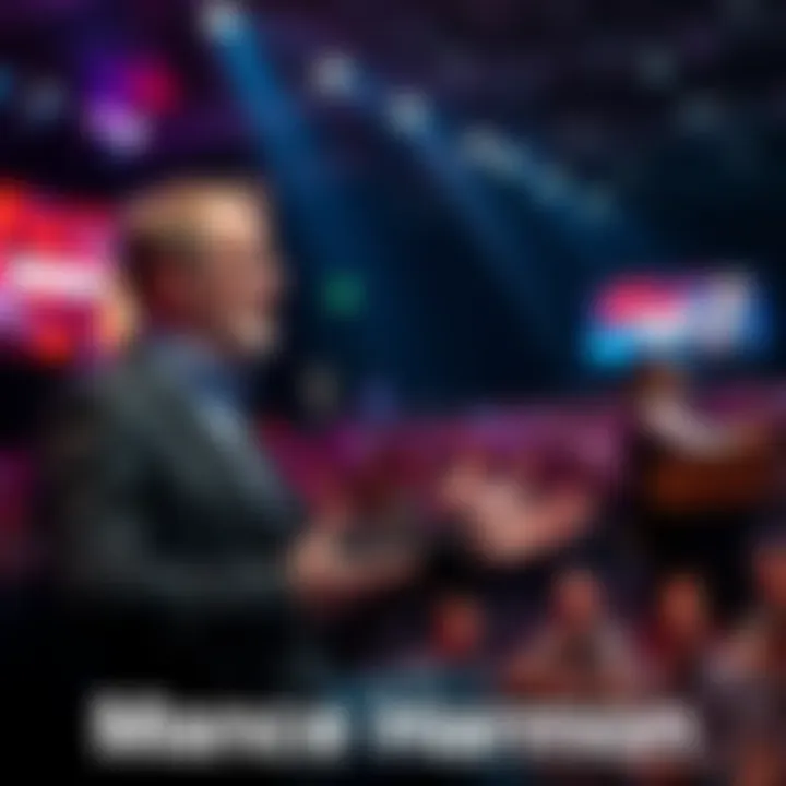 Mance Harmon sharing his views on success and influence at a public event