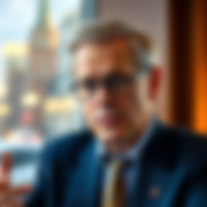 Mark Carney discussing finance and cryptocurrency