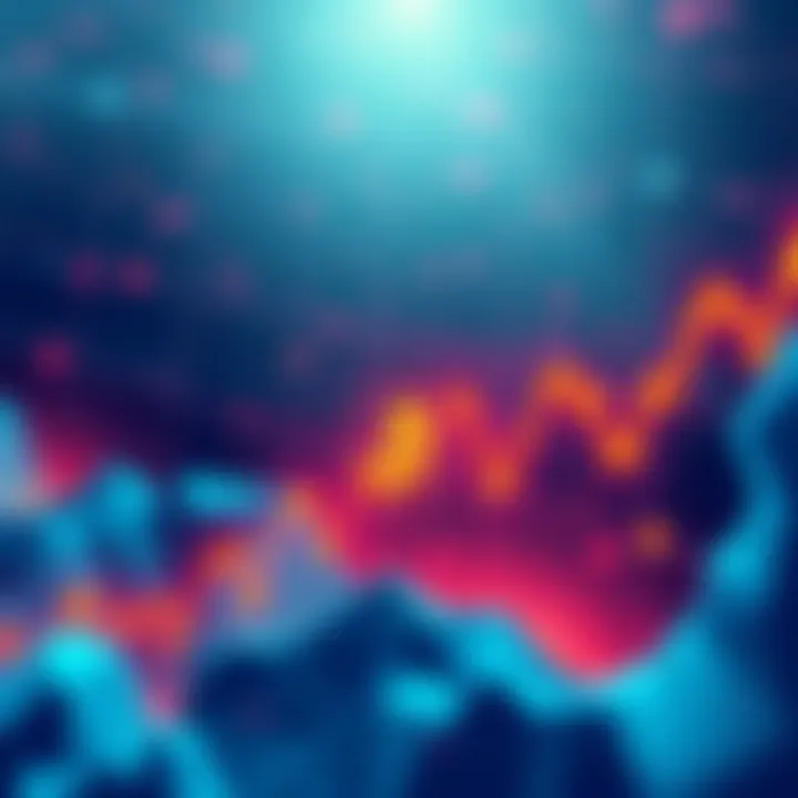 A graph showing a significant drop in cryptocurrency prices, highlighting uncertainty in the market.