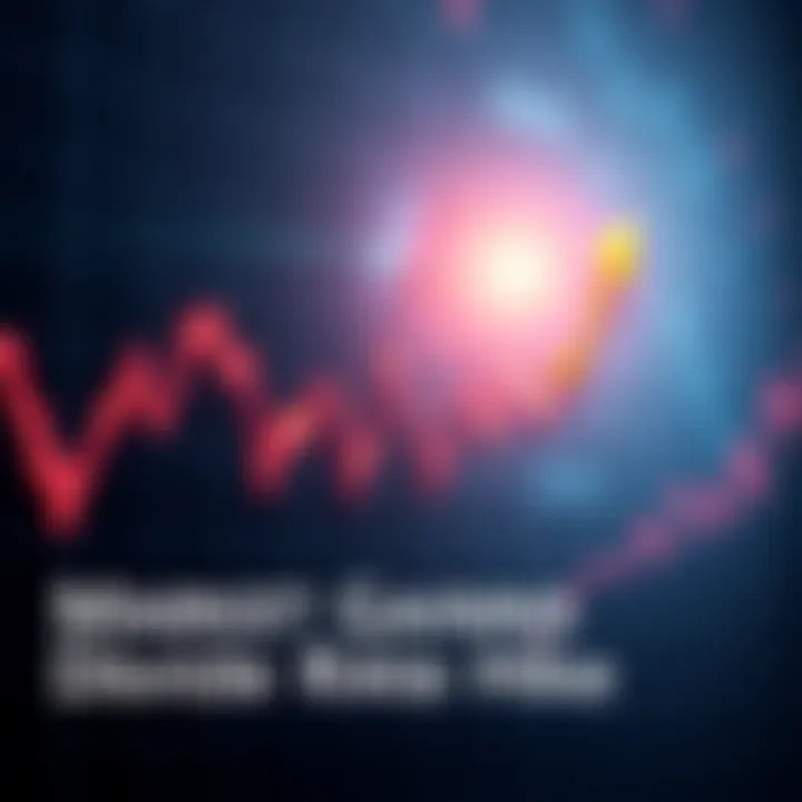 An upward trend line on a stock market graph, symbolizing unexpected market gains amid economic uncertainty.