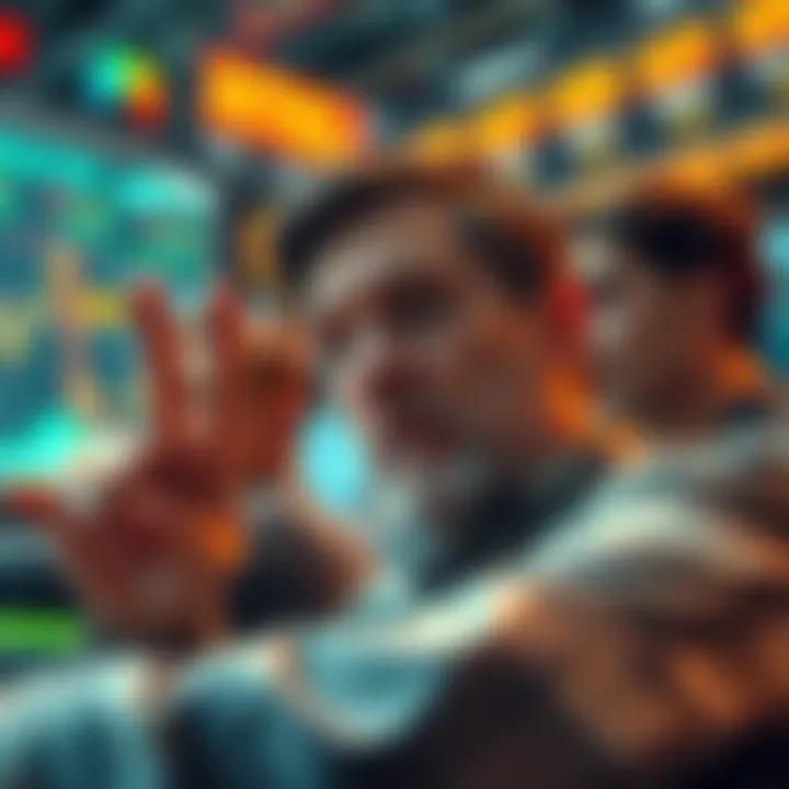 Retail investors worry about big players affecting market prices, showing tension in the trading atmosphere.