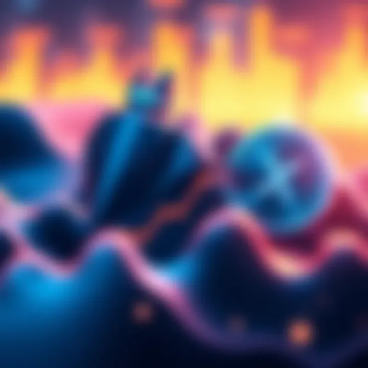 A dynamic chart showcasing the volatility of $XRP and the growth of $WHITE on the XRPL