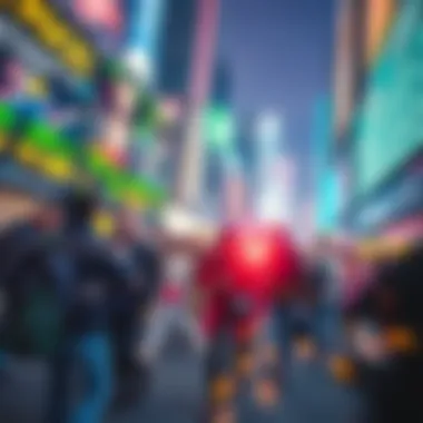 People rushing to buy stocks as market rebounds, showing panic buying activity