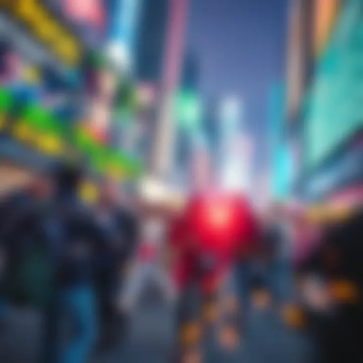 People rushing to buy stocks as market rebounds, showing panic buying activity