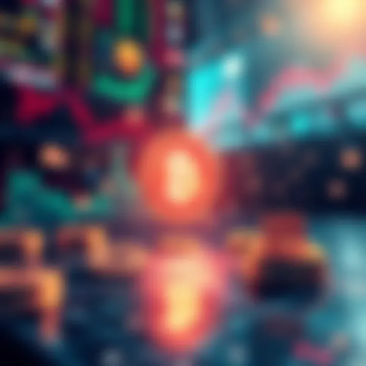 Market Dynamics in Crypto: $PI Token Unlock Illustration depicting the impact of $PI token unlock on cryptocurrency market dynamics, featuring visuals of coins and market trends.