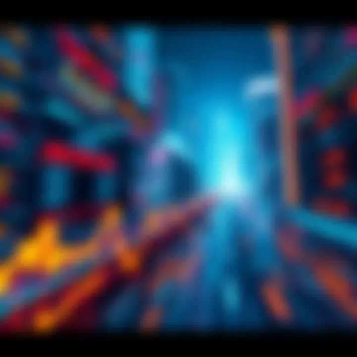 A dynamic financial market landscape illustrating recent consolidation trends