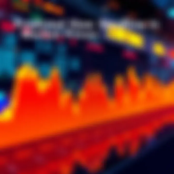 A graph showing a slow decline in market prices with occasional spikes, emphasizing the stability around 20,000.