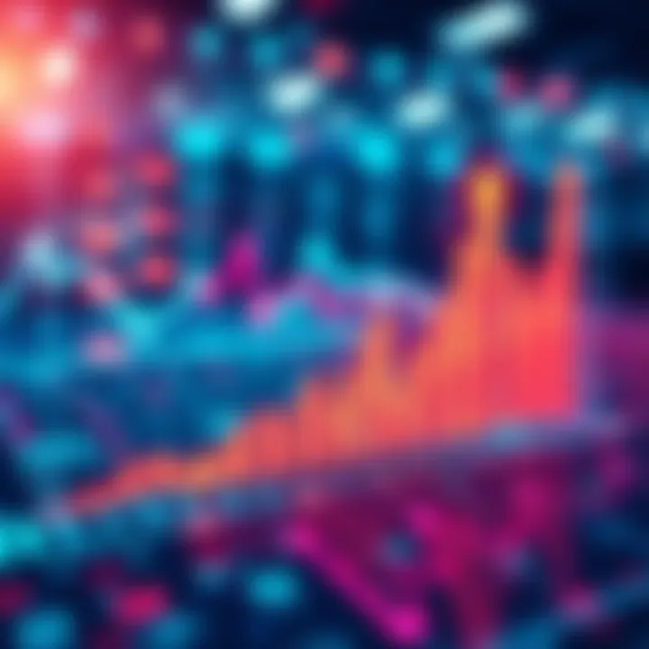 Graph showing an upward trend in market statistics for January 2026 with financial symbols