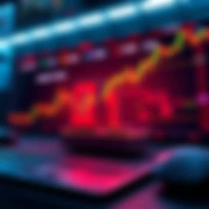 A graphic showing a subscription offer with a dollar sign and market charts