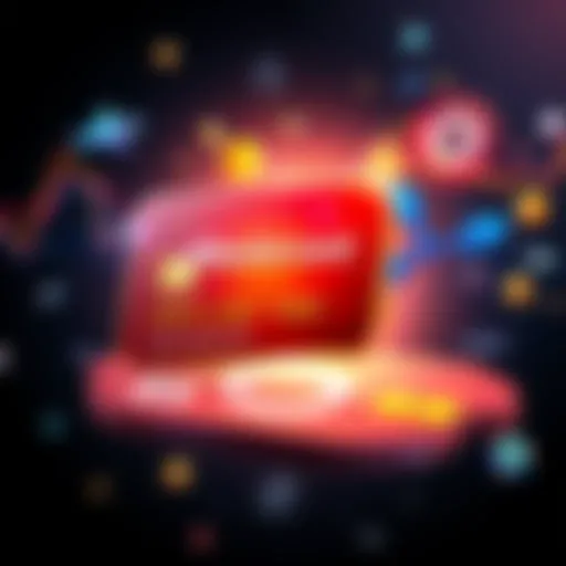 An illustration showing Mastercard's logo alongside logos of Binance and Ripple, symbolizing collaboration in the cryptocurrency space.