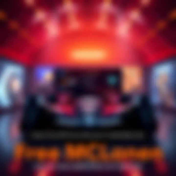 A graphic showcasing McLaren-themed NFTs with a digital wallet connection.