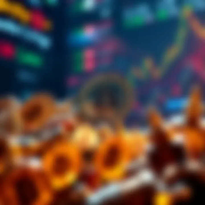 Investing in Memecoins: ANARCHY's Rise A visual representation of the memecoin market showcasing the unique features of ANARCHY, illustrating its potential as a long-term investment.