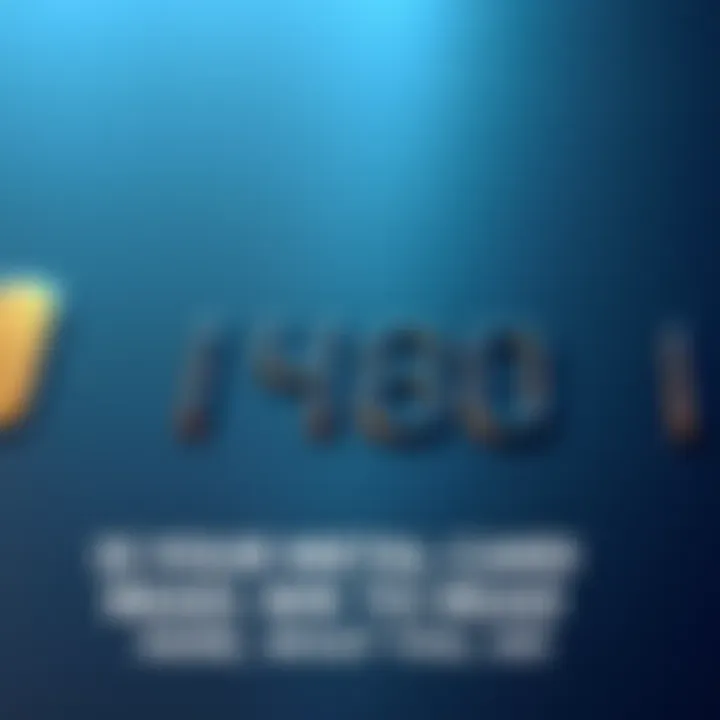 Close-up of a metal card showcasing the dark gray background and hard-to-read numbers