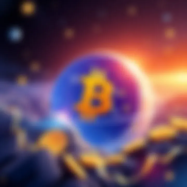 Illustration of Metaplanet issuing bonds to increase Bitcoin holdings with financial symbols and a Bitcoin emblem