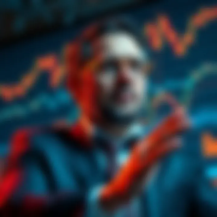 Michael Saylor Bitcoin Sale Michael Saylor approving the sale of Bitcoin, with financial charts in the background illustrating market fluctuations