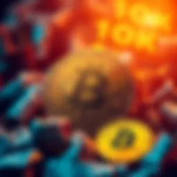 MicroStrategy Bitcoin Sale MicroStrategy logo with Bitcoin symbol and cash flow graphics in the background