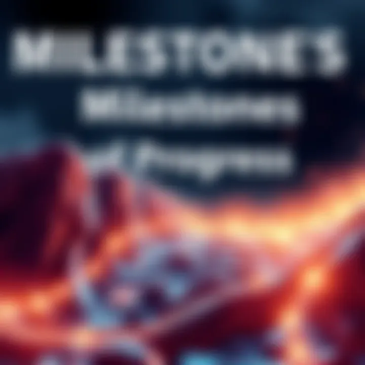 A visual representation of achievements over the past month, showcasing growth and momentum in a dynamic way.