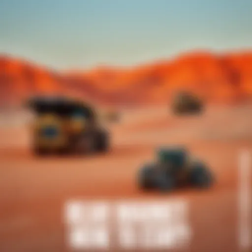 A mining site with idle machinery in a dry, dusty environment, reflecting the ongoing bear market in mining.
