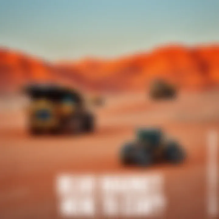 A mining site with idle machinery in a dry, dusty environment, reflecting the ongoing bear market in mining.